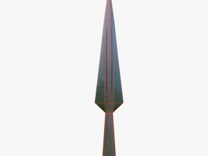 Greek Spear Model 3D