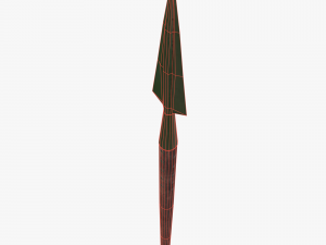 Greek Spear Model 3D
