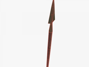 Greek Spear Model 3D