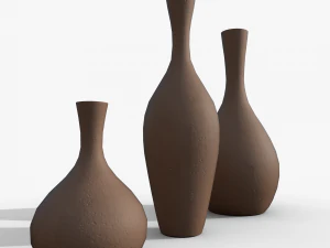 Vases asset Clay 3D Model