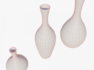 Vases asset Clay 3D 모델
