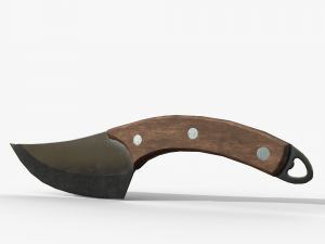 Short knife 3D-Modell
