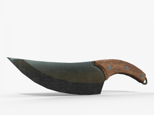 Short knife 3D-Modell