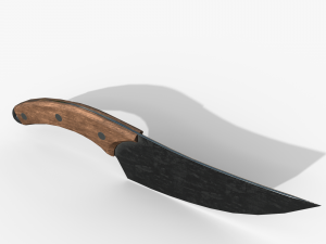 Short knife 3D-Modell