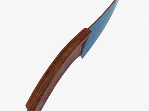 Short knife 3D-Modell