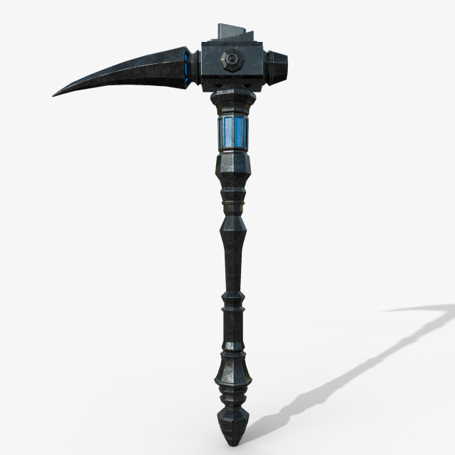 Hammer Ironfang 3D Model .c4d .max .obj .3ds .fbx .stl .blend 