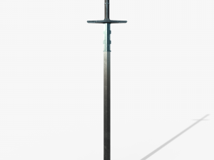 Knight sword 3D Model