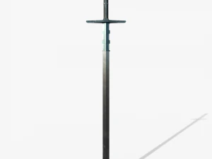 Pedang ksatria Model 3D