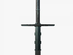 Knight sword 3D Model