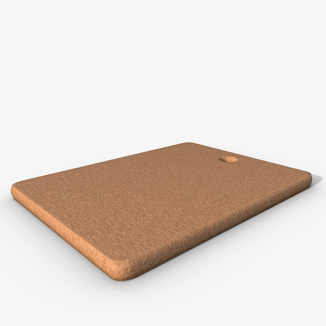 Cutting board IKEA HIT 3D Модель .c4d .max .obj .3ds .fbx .stl .blend