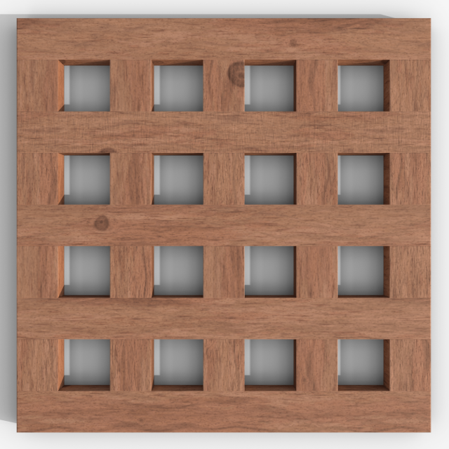 Stand for hot Nordbi 18x18 3D Модель .c4d .max .obj .3ds .fbx .stl .blend 