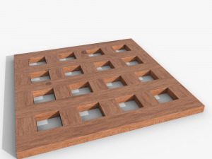 Stand for hot Nordbi 18x18 3D Модель