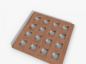 Stand for hot Nordbi 18x18 3D Модель