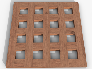 Stand for hot Nordbi 18x18 3D Модель