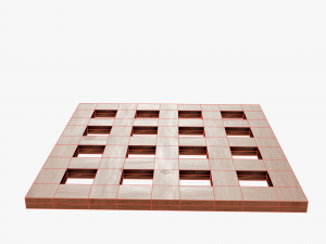 Stand for hot Nordbi 18x18 3D Модель