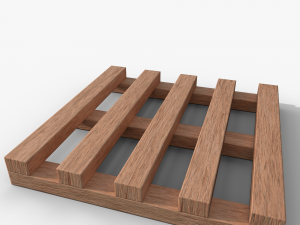 Stand for hot IKEA beech 150mm Model 3D