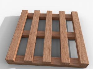 Stand for hot IKEA beech 150mm Model 3D