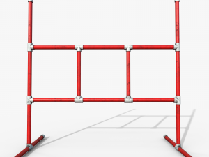 Plastic barrier 3D Model