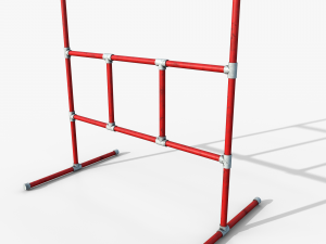 Plastic barrier 3D Модель