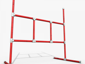 Plastic barrier 3D Модель