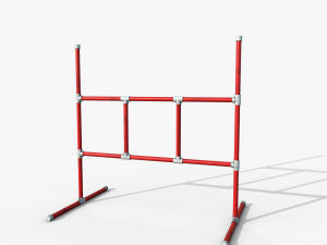 Plastic barrier 3D Модель