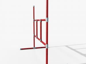 Plastic barrier 3D Модель