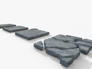 Cement tiles 3D Model