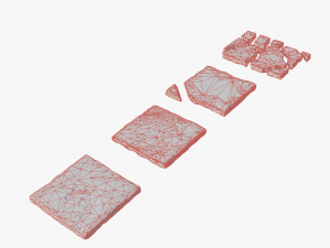 Cement tiles 3D Model