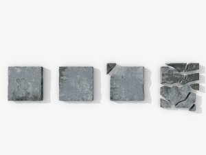 CementMoss tiles Modelo 3D