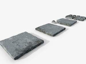 CementMoss tiles Modèle 3D