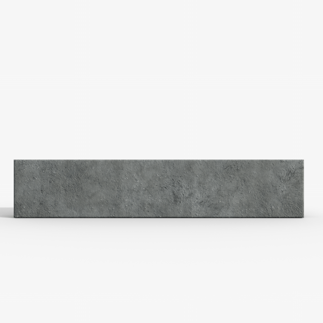 Border 1000x200x80 Modèle 3D .c4d .max .obj .3ds .fbx .stl .blend 