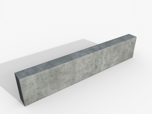 Border 1000x200x80 Modèle 3D