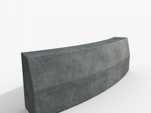 Border 1022x150r30 3D Modell