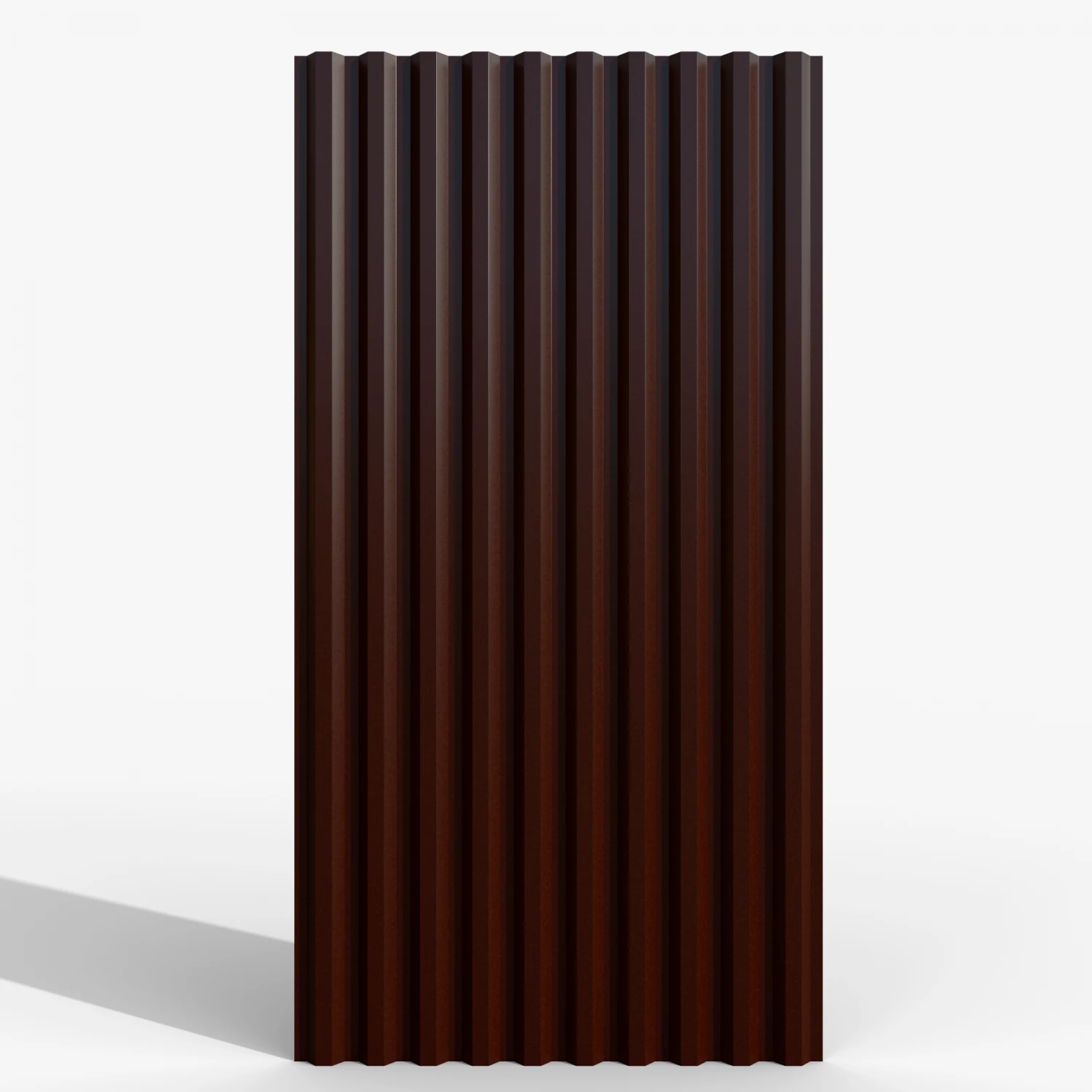 Profiled sheet brown 3D Model .c4d .max .obj .3ds .fbx .stl .blend 