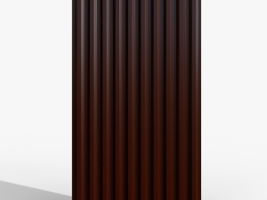 Profiled sheet brown Modelo 3D