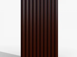 Профлист коричневый 3D Модель