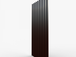Profiled sheet brown 3D 모델