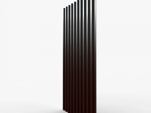 Profiled sheet brown 3D Model