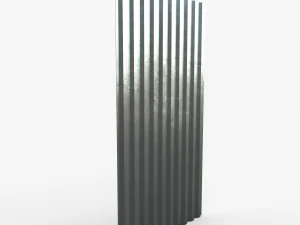 Profiled sheet metal 3D Model
