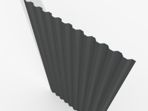 Profiled sheet metal Modelo 3D