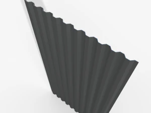 Profiled sheet metal 3D Model