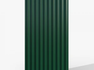 Профлист зеленый 3D Модель