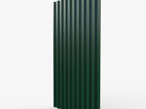 Profiled sheet green 3Dモデル
