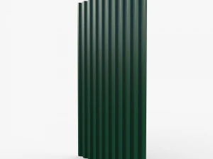 Profiled sheet green 3D Model