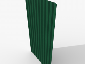Profiled sheet green 3Dモデル