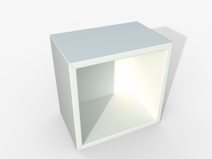 IKEA EKET White 3D मॉडल