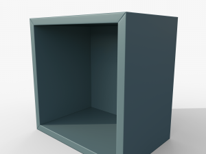 IKEA EKET Blue 3D-Modell