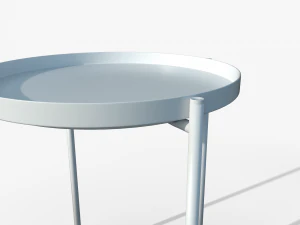 Gladom table white IKEA 3D Model