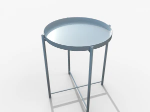 Gladom table white IKEA 3D Model