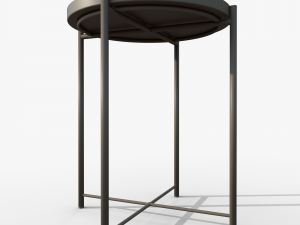 Gladom table gray IKEA Model 3D